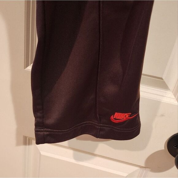 Nike vintage brown and white side striped sweatpants L - Picture 4 of 6